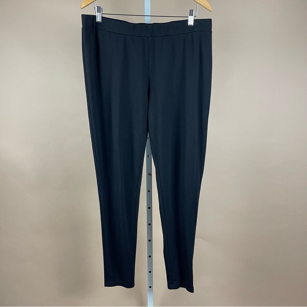 Serena Williams Womens XL Buttery Black Leggings Stretchy Casual Lounge